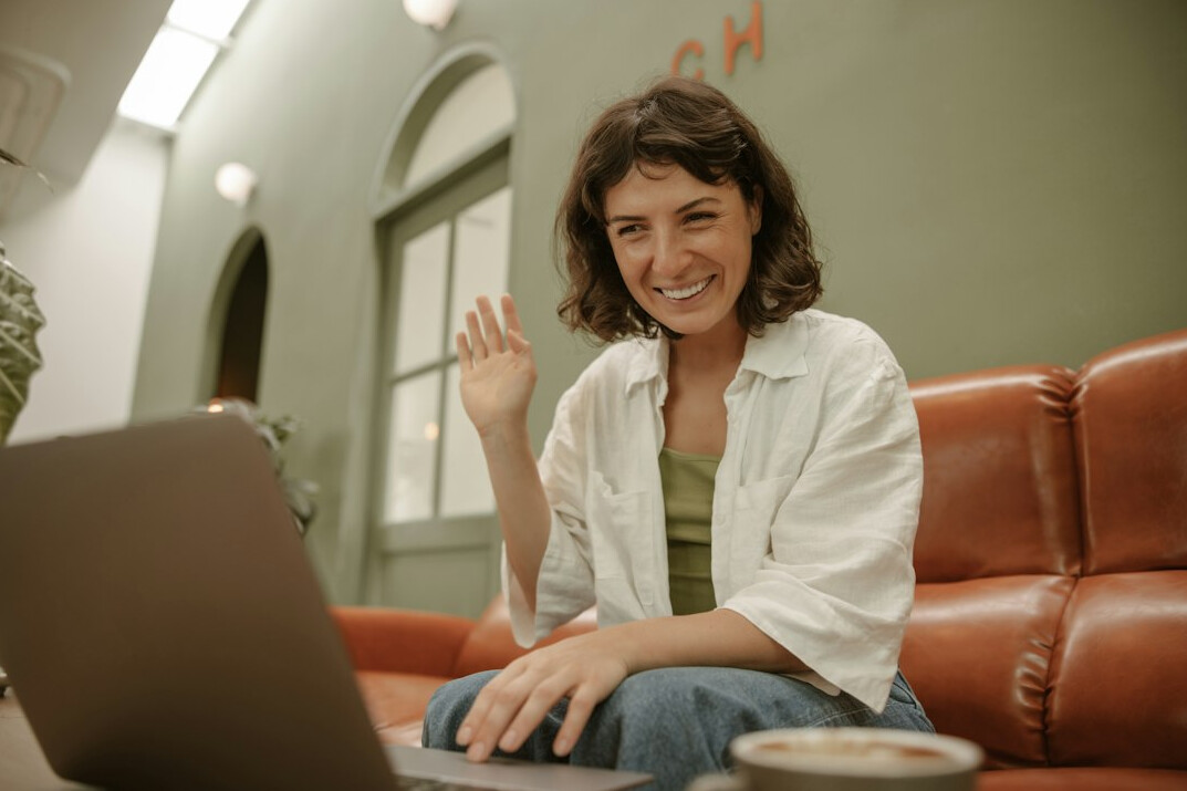 woman learning cloud skills